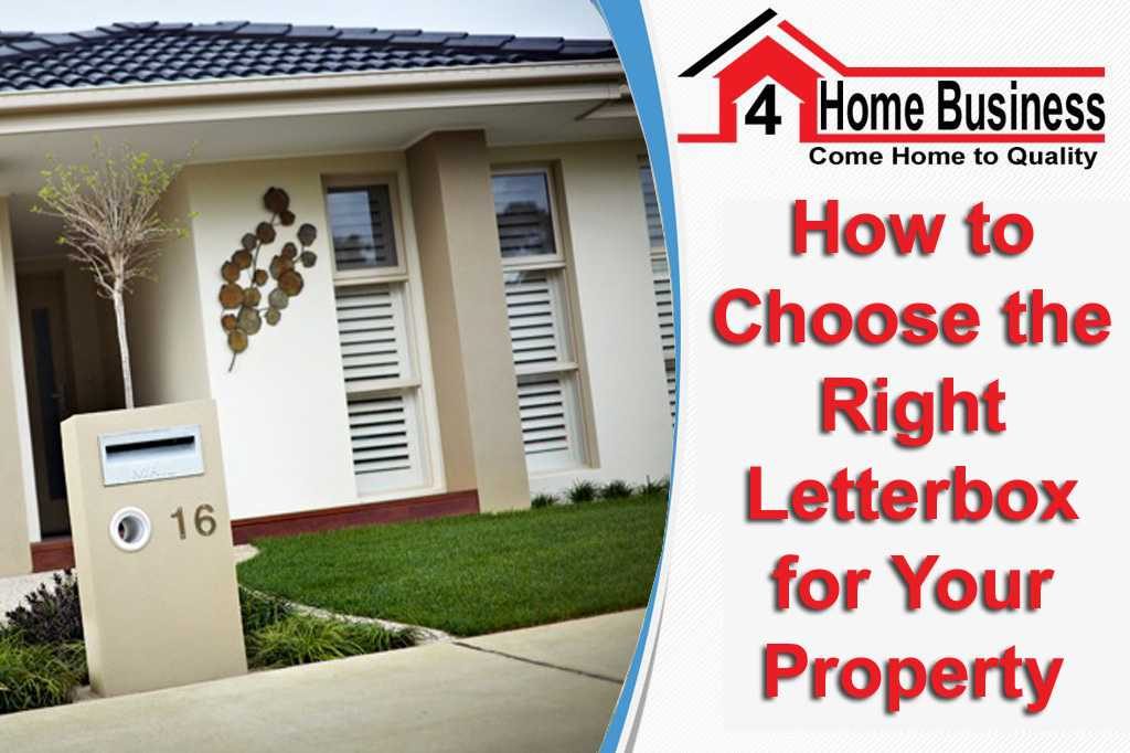 How to Choose the Right Letterbox for Your Property